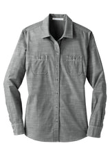 Port Authority® Women's Slub Chambray Shirt