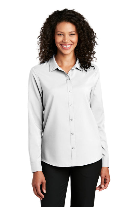 Port Authority® Women's Long Sleeve Performance Staff Shirt