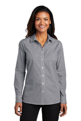 Port Authority ® Women's Broadcloth Gingham Easy Care Shirt