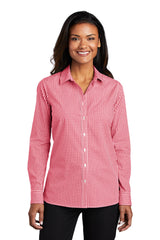 Port Authority ® Women's Broadcloth Gingham Easy Care Shirt