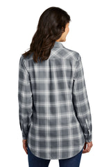 Port Authority® Women's Plaid Flannel Tunic