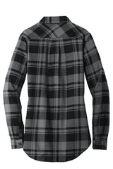 Port Authority® Women's Plaid Flannel Tunic