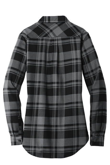 Port Authority® Women's Plaid Flannel Tunic