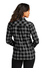 Port Authority® Women's Plaid Flannel Shirt