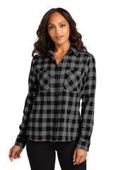 Port Authority® Women's Plaid Flannel Shirt