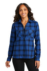 Port Authority® Women's Plaid Flannel Shirt