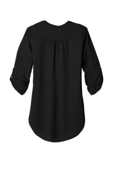 Port Authority® Women's 3/4-Sleeve Tunic Blouse