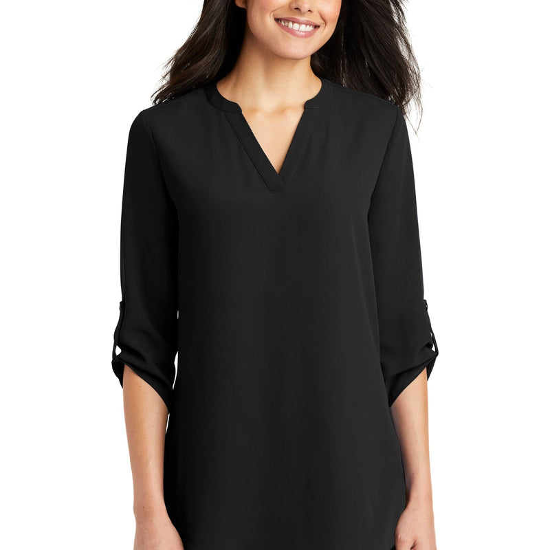 Port Authority® Women's 3/4-Sleeve Tunic Blouse