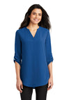 Port Authority® Women's 3/4-Sleeve Tunic Blouse