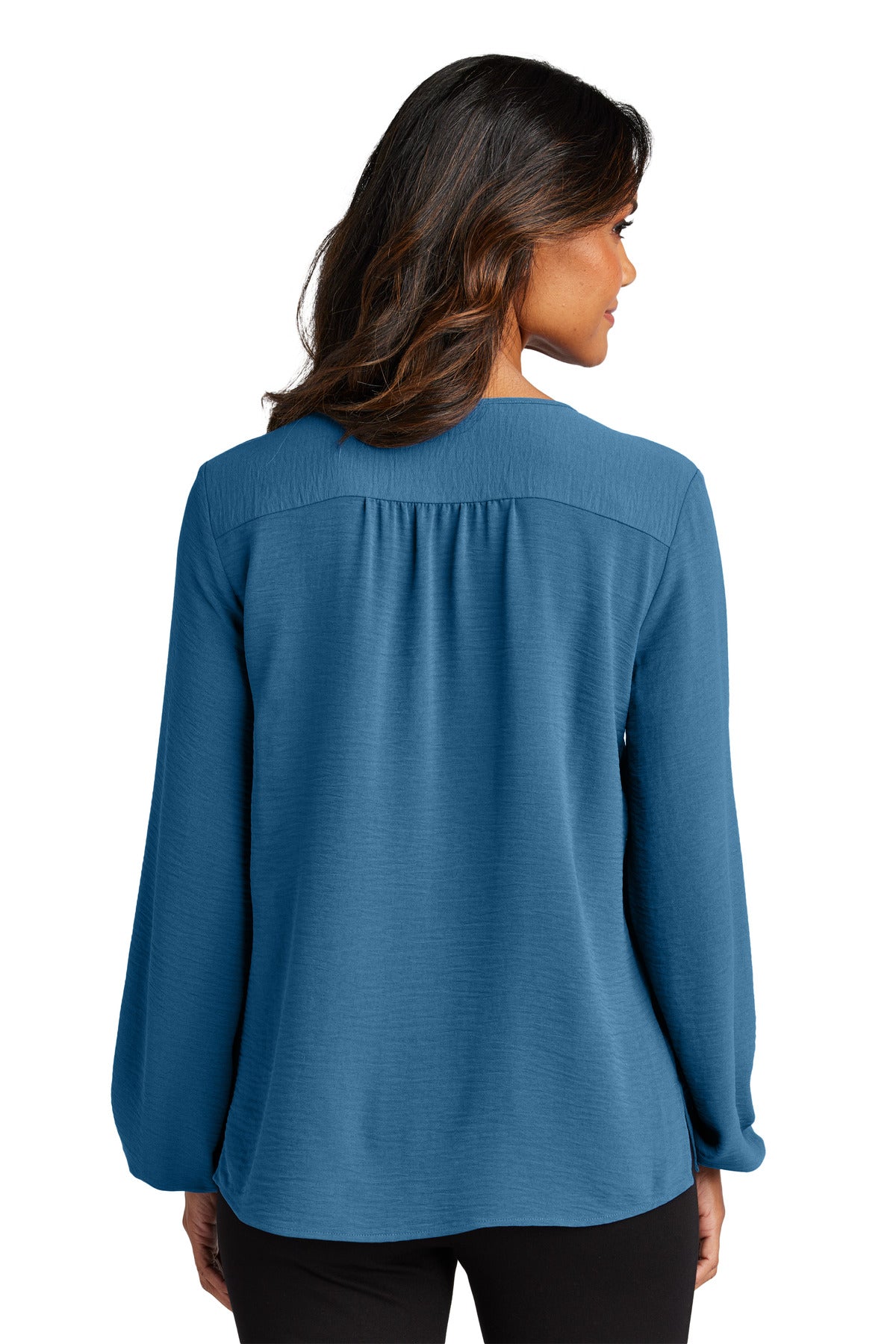 Port Authority® Women's Textured Crepe Blouse