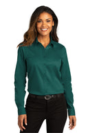 Port Authority® Women's Long Sleeve SuperPro React Twill Shirt