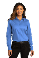 Port Authority® Women's Long Sleeve SuperPro React™Twill Shirt