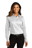 Port Authority® Women's Long Sleeve SuperPro React Twill Shirt