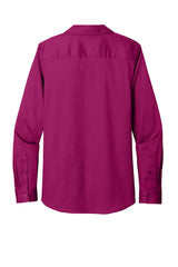 Port Authority® Women's Long Sleeve SuperPro React™Twill Shirt