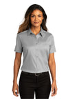 Port Authority® Women's Short Sleeve SuperPro React™Twill Shirt