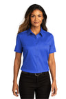 Port Authority® Women's Short Sleeve SuperPro React™Twill Shirt