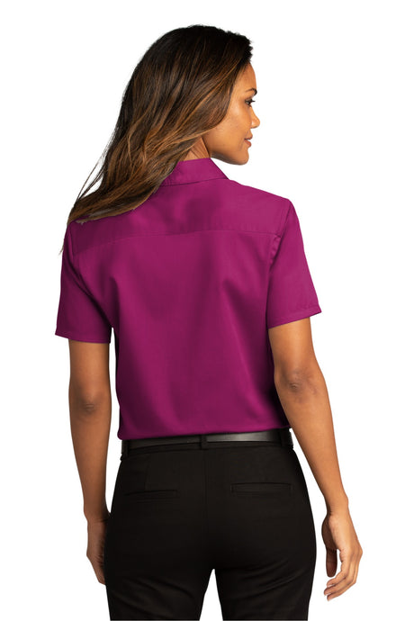 Port Authority® Women's Short Sleeve SuperPro React™Twill Shirt