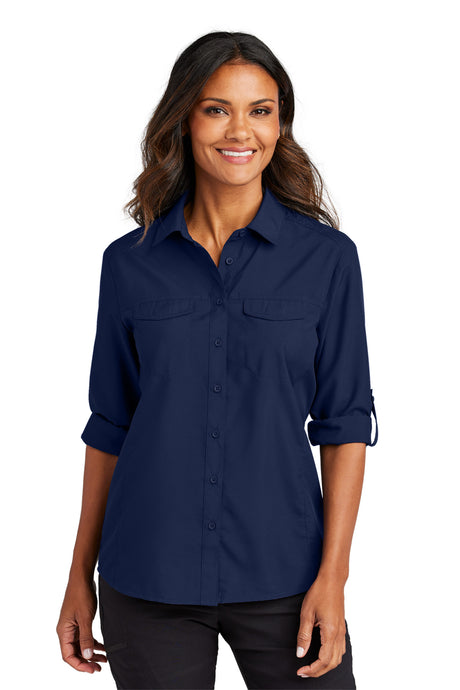 Port Authority® Women's Long Sleeve UV Daybreak Shirt