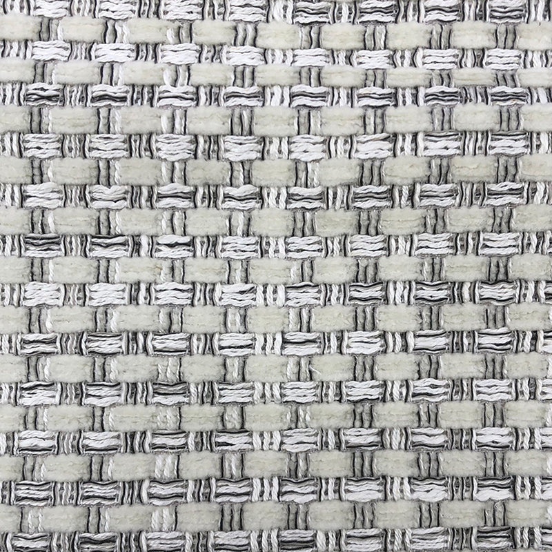 Lydia Linen Blend Fabric - Two-Toned Woven Look, Ivory, Gray, 54" Width (1 Yard)