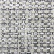 Lydia Linen Blend Fabric - Two-Toned Woven Look, Ivory, Gray, 54" Width (1 Yard)