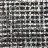 Lydia Linen Blend Fabric - Two-Toned Woven Look, Ivory, Gray, 54" Width (1 Yard)