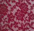 Lace Regina Red Lace Fabric - Red, 57/58" Width