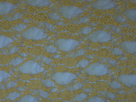 1 Yard Floral Lace Fabric for Dresses, Wedding Apparel, and Decor 60 Inches Wide