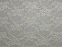 1 Yard Floral Lace Fabric for Dresses, Wedding Apparel, and Decor 60 Inches Wide