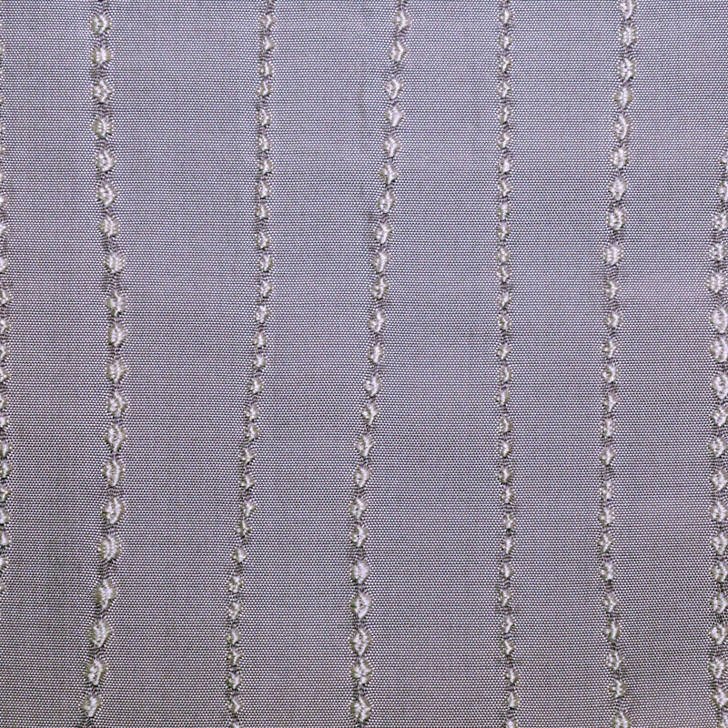 Organza Drapery Fabric Langham 110" Embroidered Window Curtain