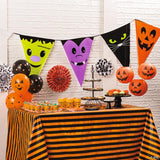 Large Character Plastic Pennant Banner Halloween Decoration