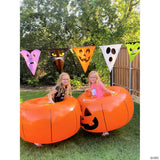 Large Character Plastic Pennant Banner Halloween Decoration