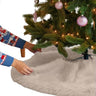 Faux Fur Christmas Tree Skirt 36 Inch