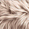 Faux Fur Fabric Round Shaggy 40-Inch Circular