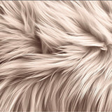 Faux Fur Shaggy Fabric Squares