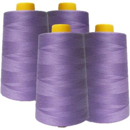 1 Yard Bulk 4 Pack All Purpose Sewing Thread Cones for Machine Stitching standard spool size
