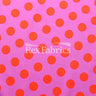 E-Z Dots Matte Nylon Spandex Fabric - Multicolor Polka Dots, 58/60" Width (1 Yard)