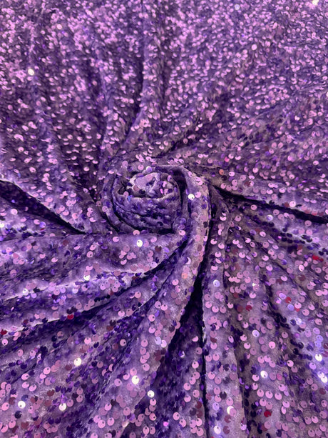 Stretch Sequin Velvet