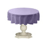 Tablecloth Dull Bridal Satin Fabric - 36" Round, Solid Color (1 Piece)