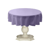 Dull Bridal Satin Fabric - Solid Color, 51" Round (1 Piece)