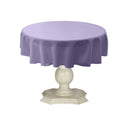 Tablecloth Dull Bridal Satin Fabric - 54" Round, Color Options (1 Piece)
