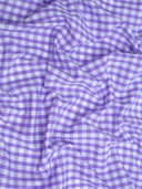 Gingham 1/4" Checkered Poly Cotton Fabric - Checkered Pattern, 57/58" Width (1 Yard)