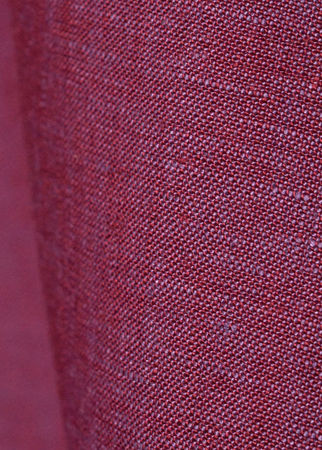 1 Yard Lavender or Red 2 Tone Melange Linen Fabric Lightweight Flat Weave 58 Inches Wide