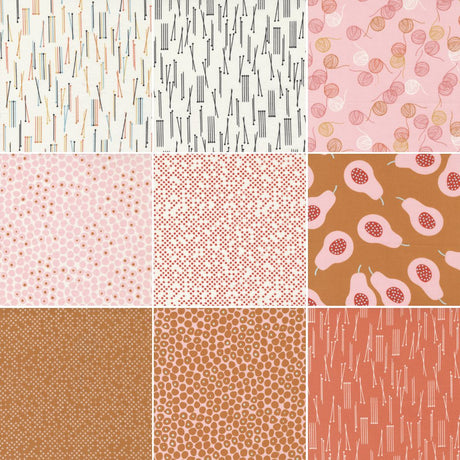 Cotton Fat Quarter Bundle Lazy Afternoon Set of 16