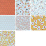Cotton Fat Quarter Bundle Lazy Afternoon Set of 16