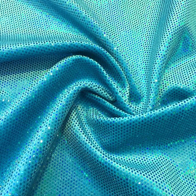 Foiled Stretch Velvet Fabric