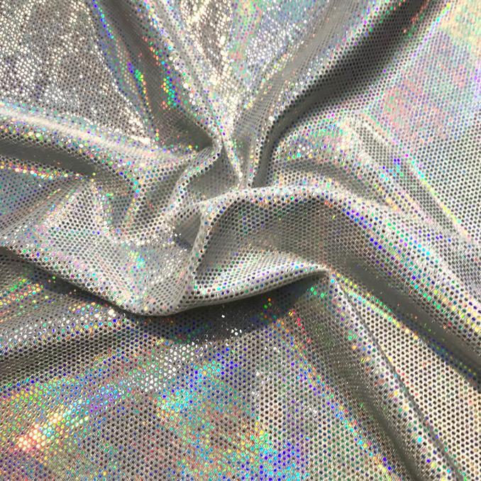 Legacy Foiled Stretch Velvet Fabric - Black/Black, 56" Width (1 Yard)