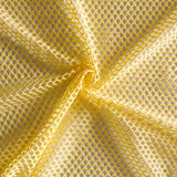 Mesh Fabric Lemon Diamond Poly Spandex