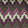 Cut Velvet Upholstery Fabric Presley Chevron Pattern