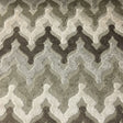 Cut Velvet Upholstery Fabric Presley Chevron Pattern