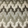 Cut Velvet Upholstery Fabric Presley Chevron Pattern
